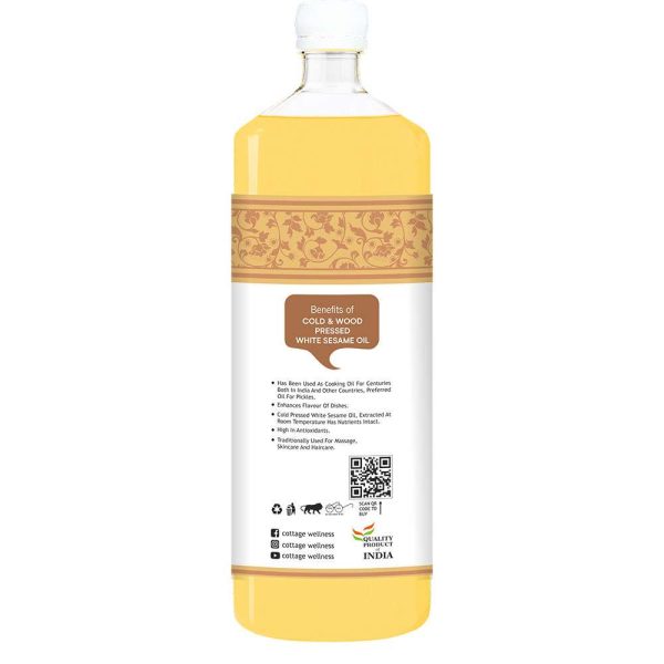 White Sesame Oil 1L - Image 2