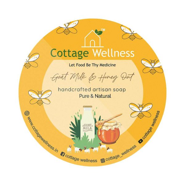 Goat Milk Honey Oat Soap - 120 g