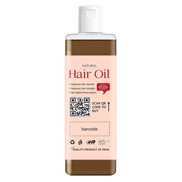 Natural Hair Oil - 200 ml - Image 2