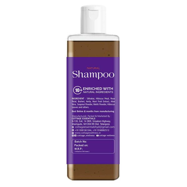 Natural Shampoo - 200 ml - Image 2