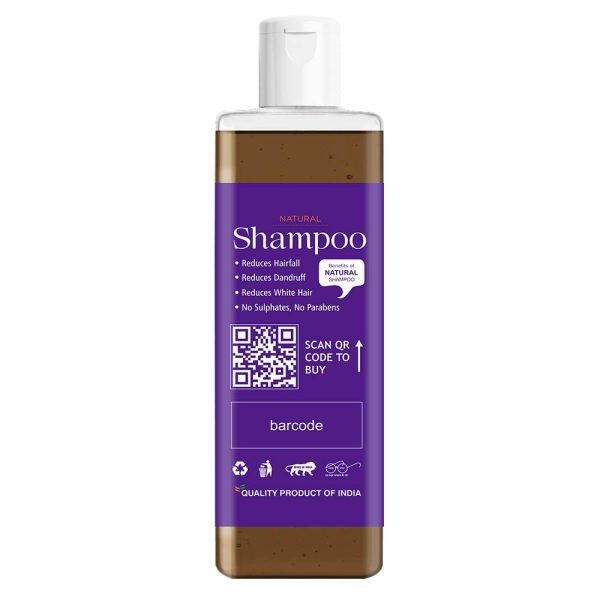 Natural Shampoo - 200 ml - Image 3